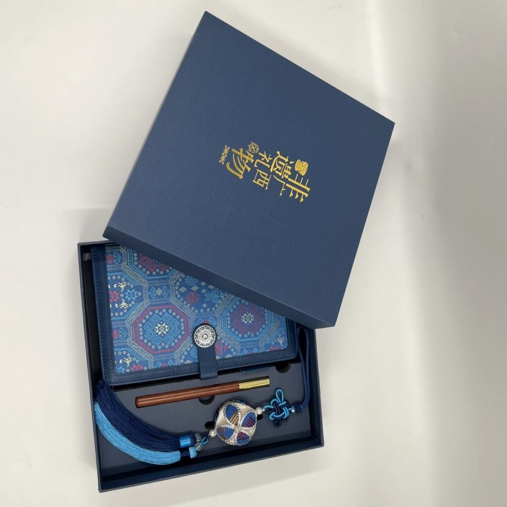 Brocade Notebook Gift Set